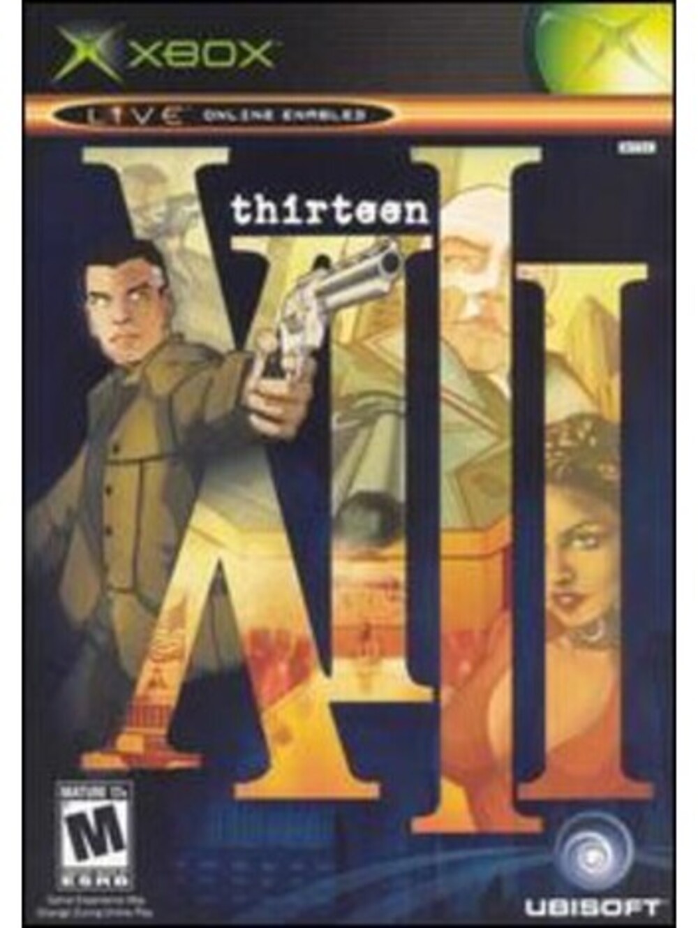 Xiii - Microsoft Xbox New Case. Tested. No Scratches. Cib. Resealed. 